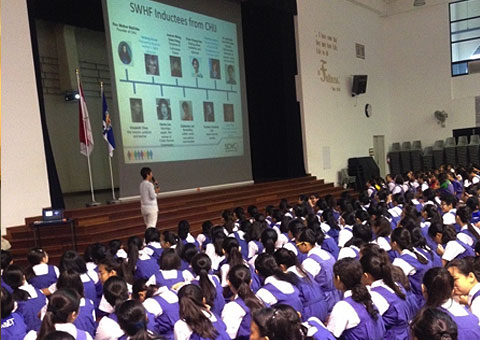 CHIJ Secondary School honours alumnae