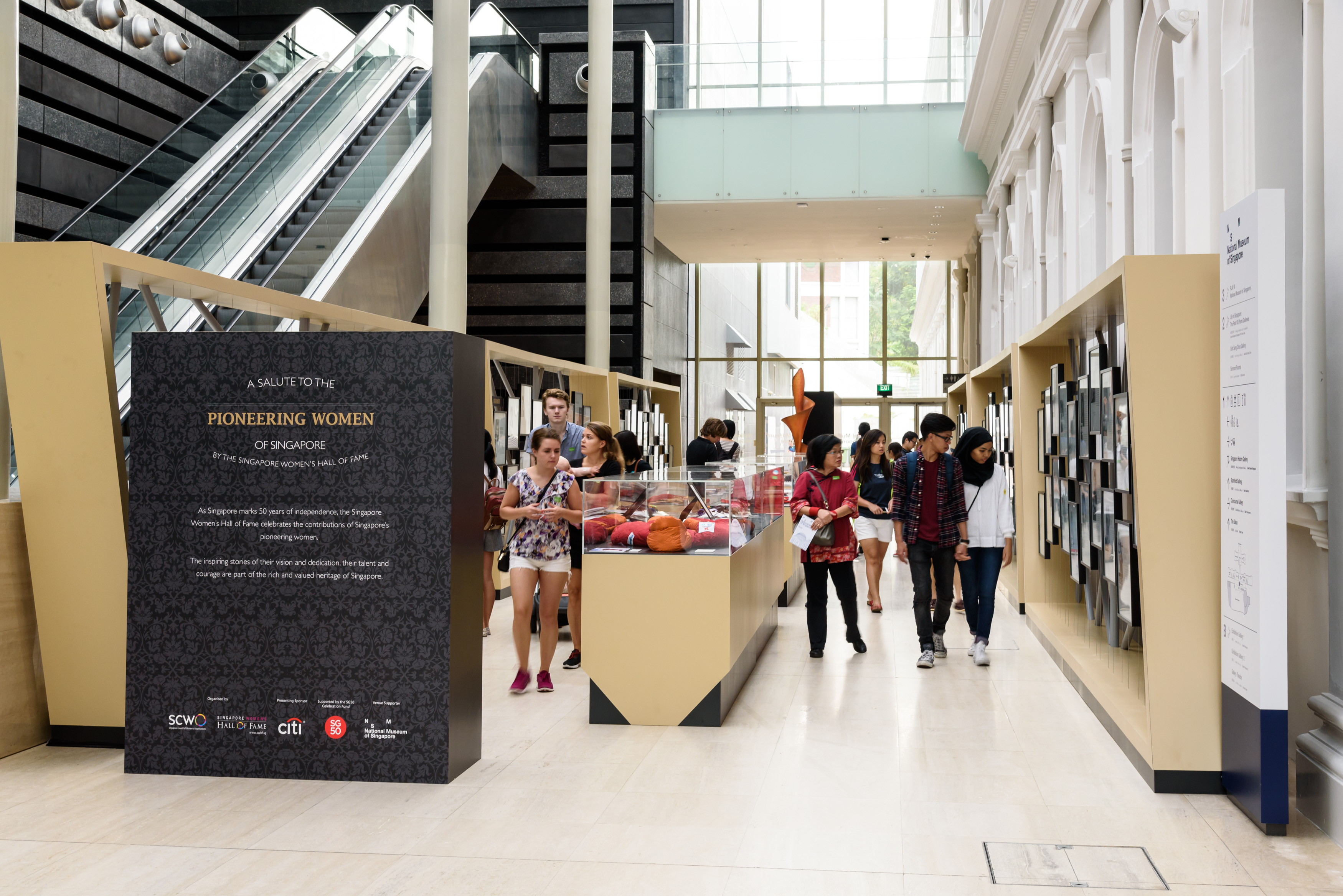 Strong interest in SWHF’s Pioneering Women of Singapore exhibition